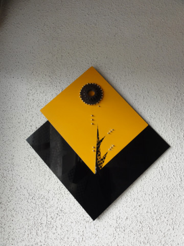 Soleil noir - 55 x 48cm